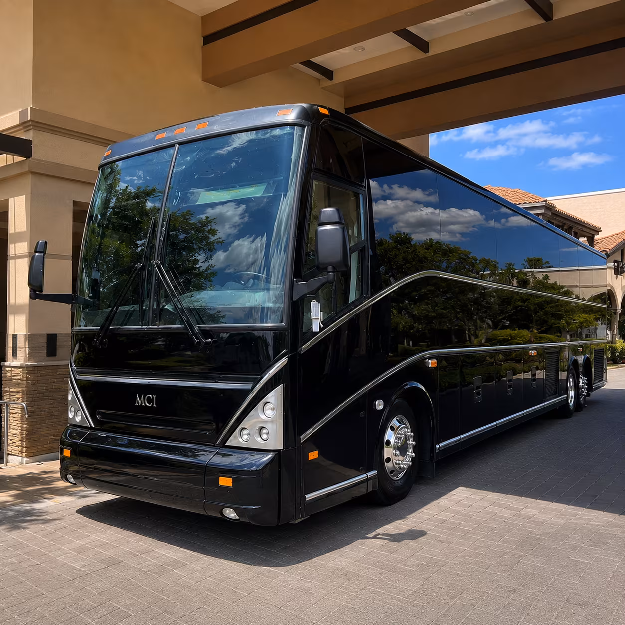 game day bus rentals to ford field for lions fans