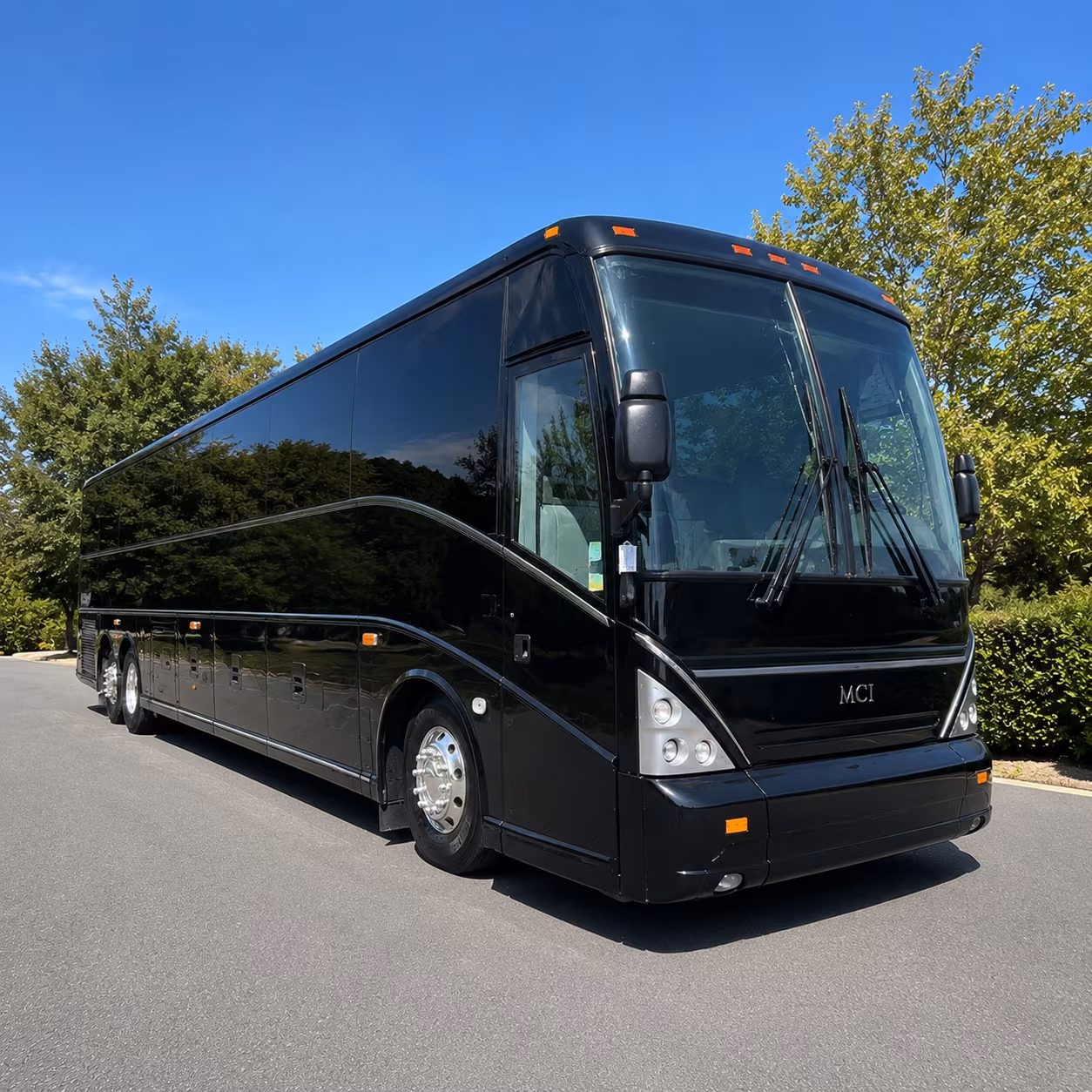 nascar and long distance sporting event buses from dearborn heights